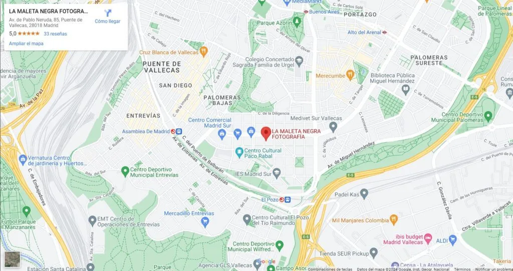 Mapa La Maleta Negra